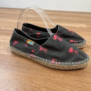 Ubuntu Women's Espadrille Handmade Shoes Snoopy Peanuts‎ Size 8 NEW